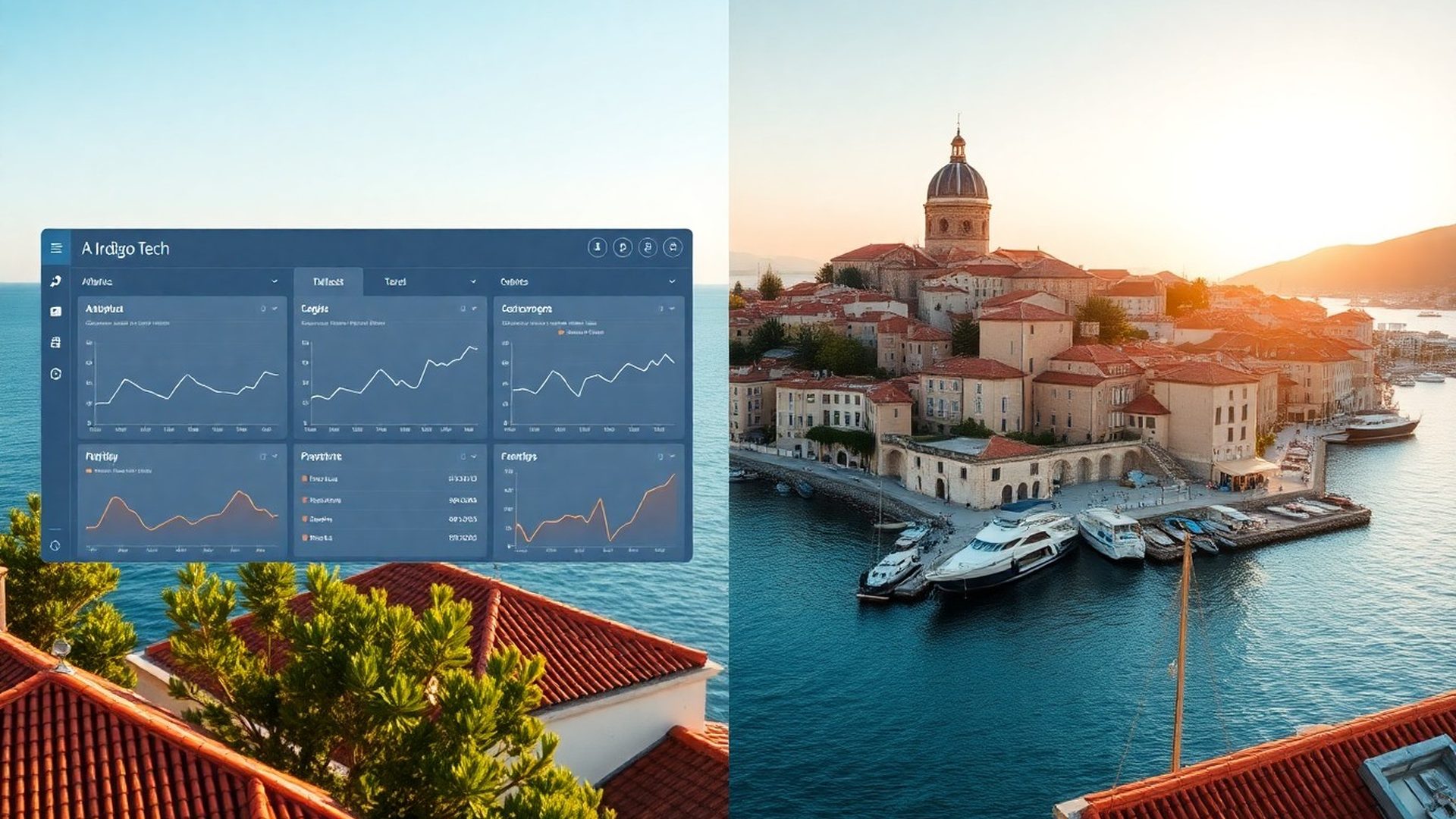 Interaktivni dashboard Lijepi Grupe s pogledom na Šibenik